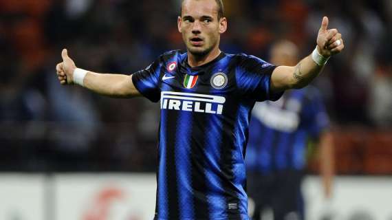 Sneijder, c'è solo l'Inter: "Voglio segnare a Cagliari"