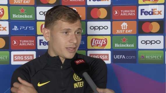 Barella a RSI: "A centrocampo abbiamo esperienza e grandi giocatori. Rispettiamo il City, ma niente paura"