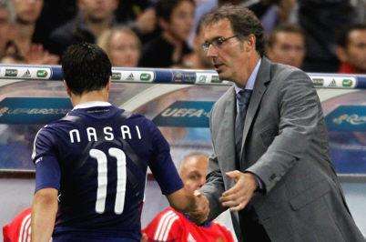 Blanc suggerisce Nasri al presidente Moratti