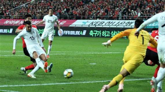 VIDEO - Uruguay, non basta il gol di Vecino: ko in amichevole con la Corea del Sud