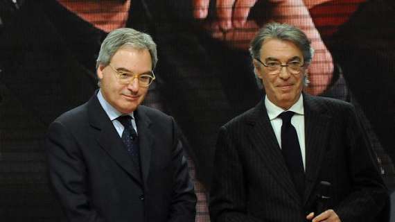 Maurizio Beretta con Massimo Moratti: idee concordanti