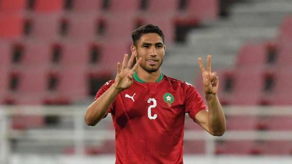 Hakimi trascina il Marocco e dedica il gol all'amico Eriksen: "Sii forte"