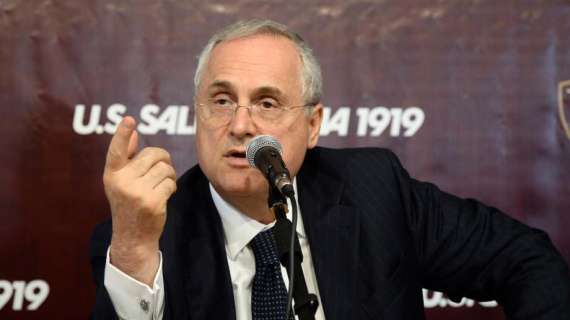 Lotito: "Playoff scudetto, per equità no a Inter e Atalanta. Accetterei uno spareggio tra la Lazio e la Juve"