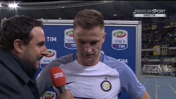 Skriniar a PS: "Contenti di aver aggiunto una riga alla storia dell'Inter"