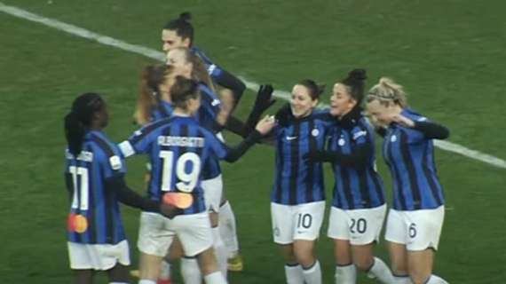 Inter Women più forte degli infortuni: Sampdoria travolta per 4-0, nerazzurre al quarto posto