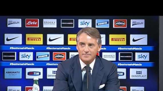 Cagliari-Inter, domani 13.30 la conferenza di Mancini