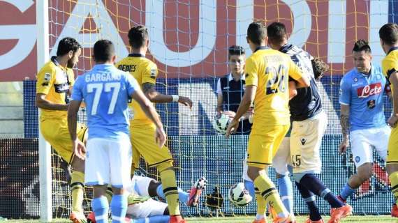 Serie A, il Napoli ko al 45'. Empoli-Fiorentina 1-1