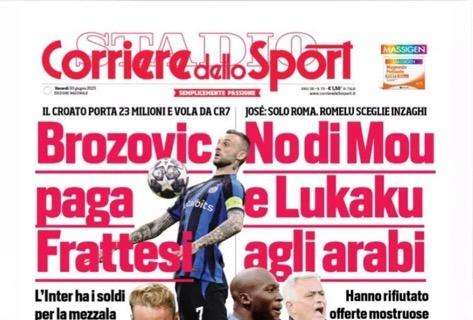 Prima CdS - Brozovic paga Frattesi. No di Mou e Lukaku agli arabi