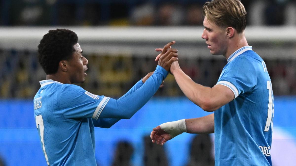 Supercoppa, il Napoli manda ko il Milan con Neres e Hojlund: in finale sfida con Bologna o Inter 