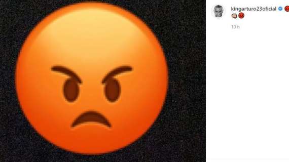 Vidal, la rabbia sui social in un'emoji