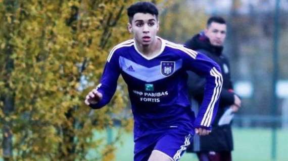 In Belgio - Anderlecht, contratto da professionista per Timassi. Il nuovo Fellaini era seguito da Inter e Milan