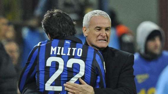 Ranieri a FcInterNews: "Un messaggio per Diego Milito: gli dico che..."