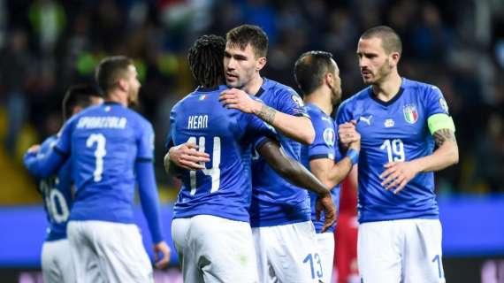 Ranking Fifa, l'Italia risale di una posizione: ora è 17esima