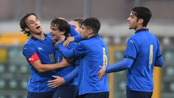 Under 20 a valanga, 7-0 sulla Romania. Doppiette per Oristanio e Vergani