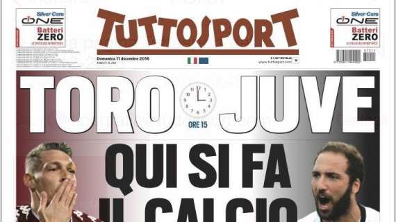 Prima pagina TS - Trappola Genoa per l'Inter