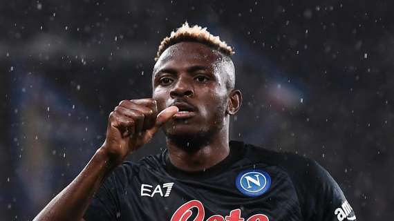 Napoli, la gioia di Osimhen: "Con l'Inter non bene, oggi sì. Che gara con la Juve"