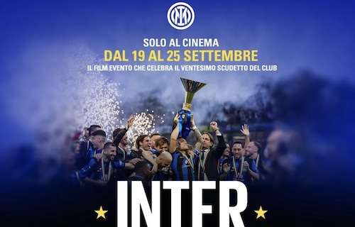 Record di incassi per "Inter. Due stelle sul cuore": primo posto al box office alla prima del film nelle sale