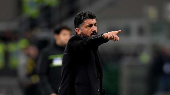 Milan, Gattuso: "Dopo il derby con l'Inter si è spenta la luce"