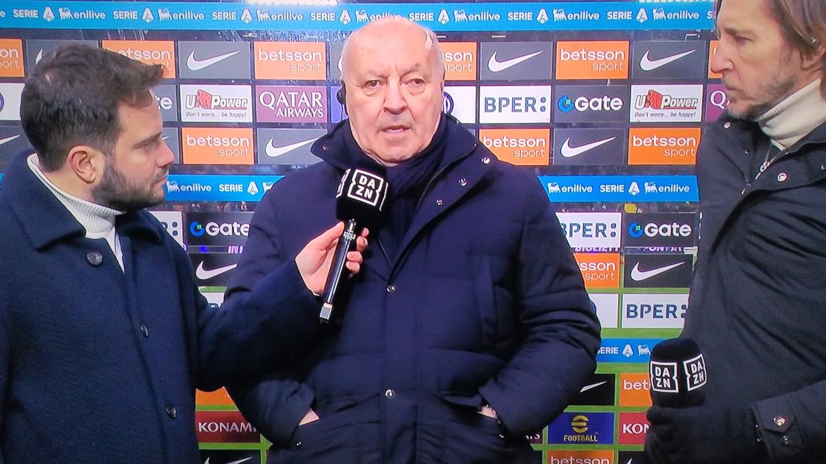 Marotta: "Cancelo, Frattesi, Asllani: dico tutto. Va sistemata la corsia destra, valuteremo anche uno scambio"