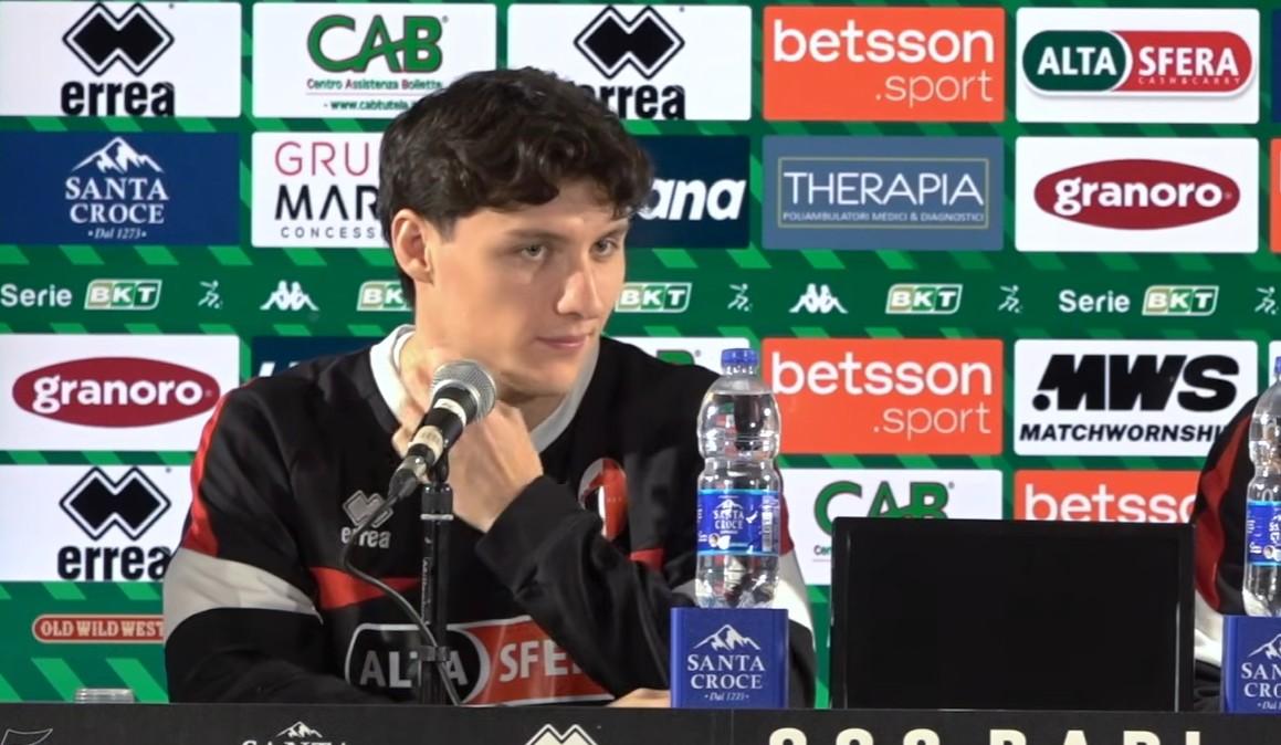 Bari, Longo: "Stabile ragazzo di qualità e prospettiva. È andato a fare un controllo con l'Inter poi..."