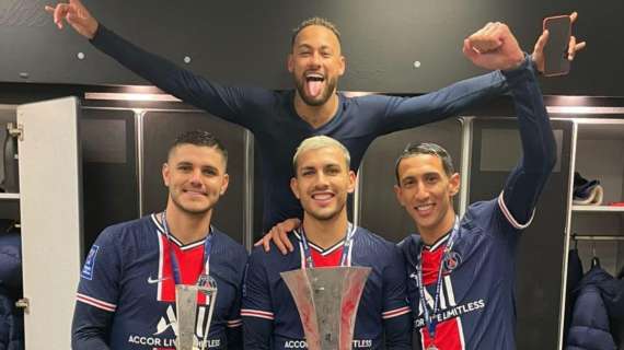 Icardi e Neymar regalano a Pochettino il primo trofeo: Marsiglia ko 2-1, il Psg solleva la Supercoppa 