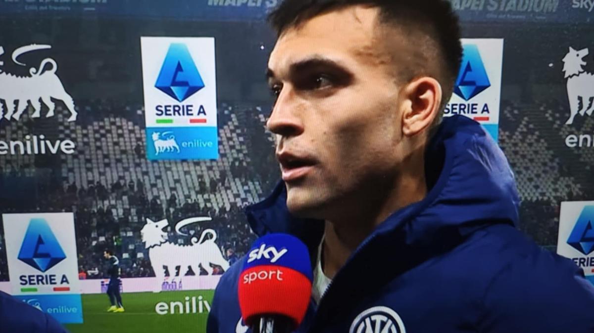 Lautaro a Sky: "L'Inter deve restare sempre in alto. Dimarco? Un vantaggio avere un battitore come lui"