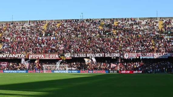 Salernitana-Inter, già venduti 16mila biglietti: all'Arechi più di 27mila spettatori 