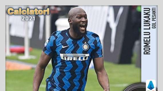 Da Lukaku alla vittoria nel derby, tanta Inter nelle figurine extra dell'album Calciatori Panini