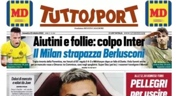 Prima TS - Aiutini e follie: colpo Inter. Il Milan strapazza Berlusconi