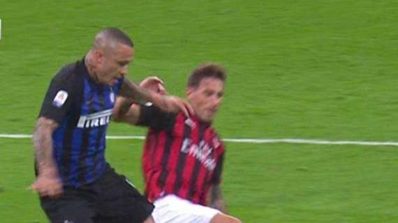 Inter-Milan - Giusto annullare i primi due gol. Il contrasto tra Biglia e Nainggolan lascia dei dubbi