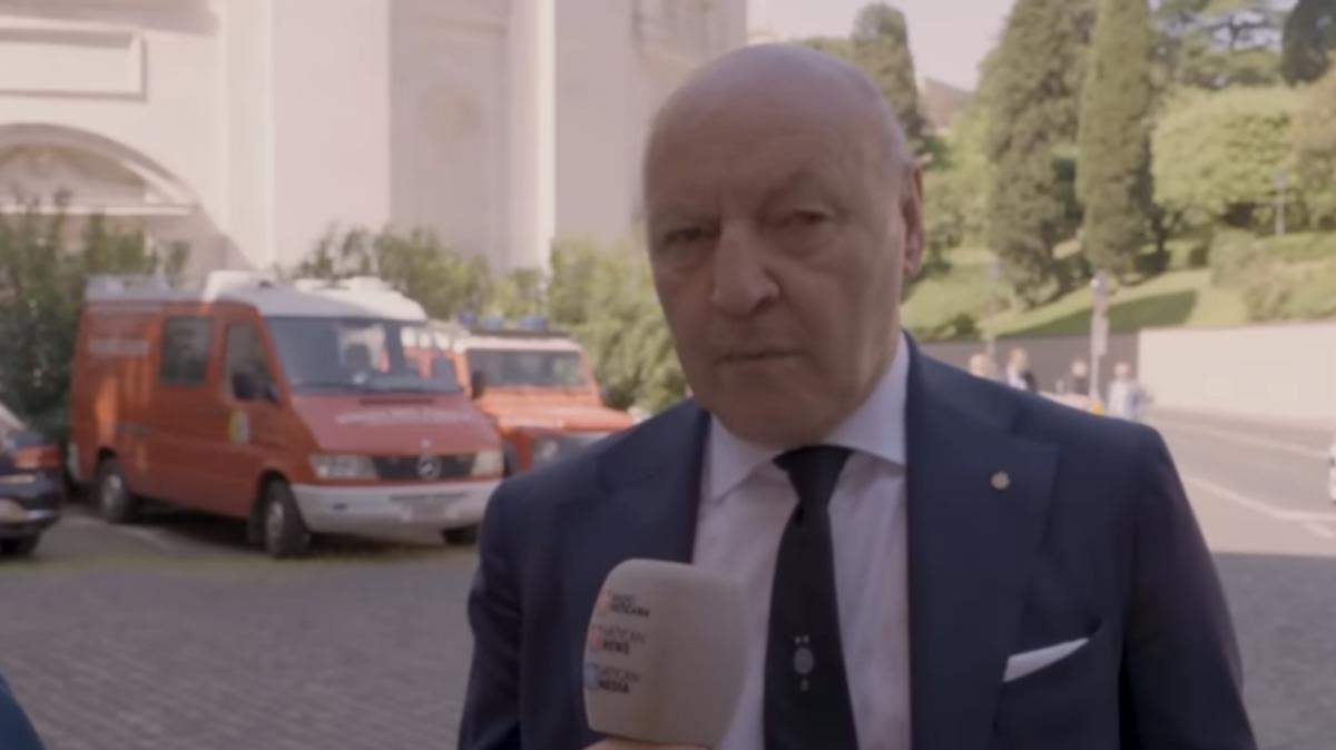 Marotta: "Ci ha colpito la cordialità del Papa. Valori sportivi coincidono con cristianesimo"