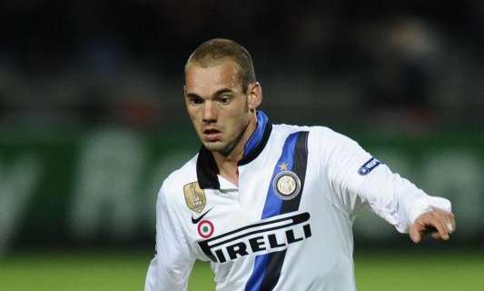 Sneijder contro la Germania: decisivo il riscaldamento