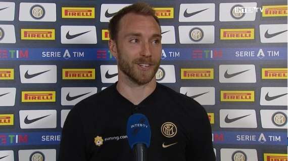 Eriksen a InterTV: "Conte ha ragione, potevo fare gol. Gli avversari spaventati da Lukaku e Lautaro"