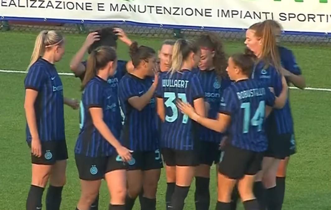 Women's Europa Cup, valanga Inter Women sul malcapitato Vllaznia: finisce 7-0 ad Interello