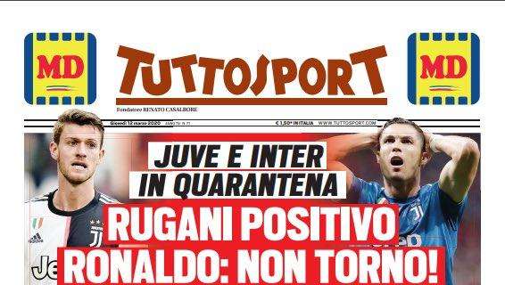 Prima TS - Juve e Inter in quarantena