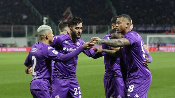 Serie A, il Milan fallisce il sorpasso su Inter e Lazio: ko per 2-1 sul campo della Fiorentina