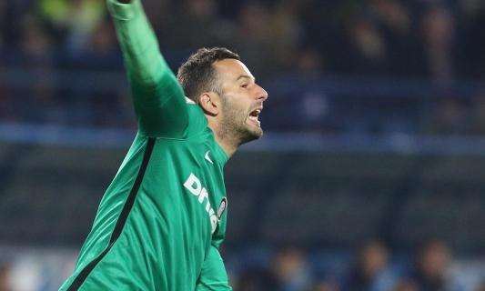 Handanovic, tutto ok: lo sloveno lavora col gruppo