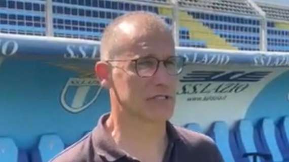 Lazio Primavera, Sanderra: "Vittoria importante contro l'Inter. Quattro gol fatti, non siamo abituati"