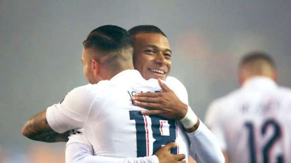 Mbappé: "Il Psg non è solo me e Neymar, in rosa c'è gente di qualità come Icardi e Cavani"