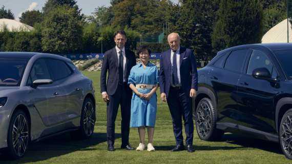 Inter e BYD, nell'accordo anche un'edizione limitata dedicata ai tifosi interisti