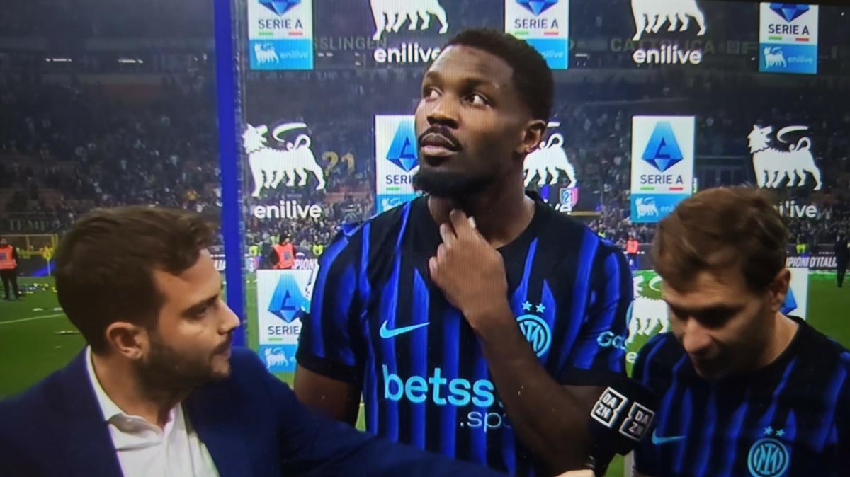 Thuram a DAZN al 90esimo: "Questo gruppo ama stare insieme. Barella il migliore in Italia"