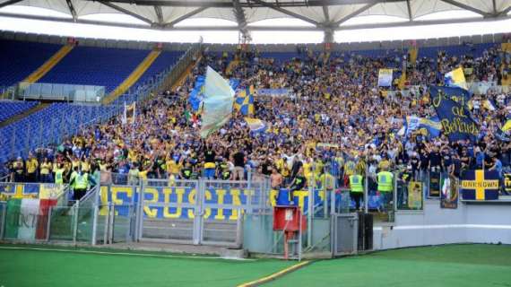 Frosinone, sale il numero dei tifosi attesi a San Siro