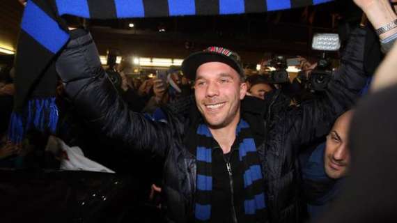 Podolski: "Mancini mi ha voluto all'Inter. L'obiettivo è la Champions"