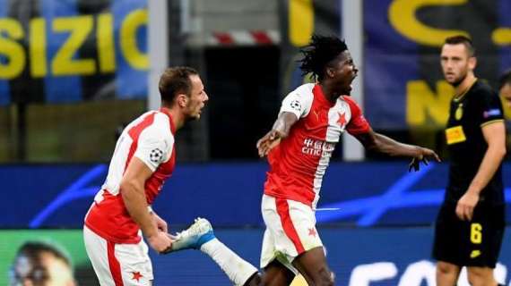 Slavia, altro traguardo per Olayinka: dopo il gol all'Inter c'è la chiamata della Nigeria