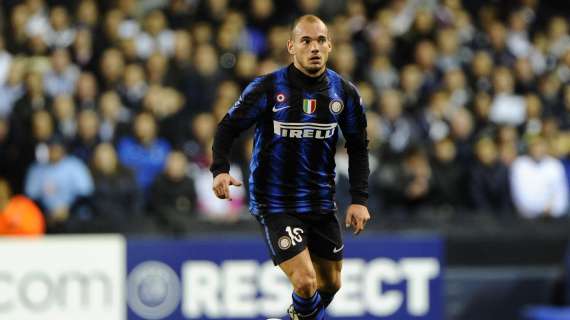 Sneijder potrebbe rimanere a riposo