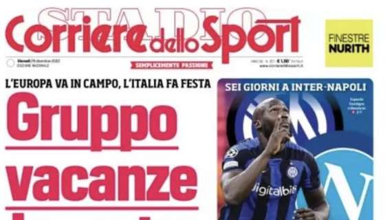 Prima CdS - Osimhen, scudetto a casa Lukaku