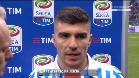 Paloschi a PS: "Era importante muovere la classifica. Oggi avevo voglia di fare gol e aiutare la squadra"