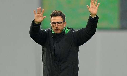 Di Francesco su Inter-Sassuolo: "Gran partita, ma..."