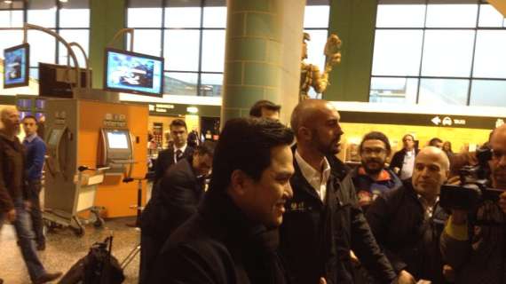 Thohir sbarca a Milano: "Che bello essere qui! Rimango più di tre giorni"
