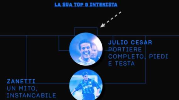 Da J. Cesar a Zamorano, passando per Zanetti: Sanchez disegna la sua top 5 interista di sempre